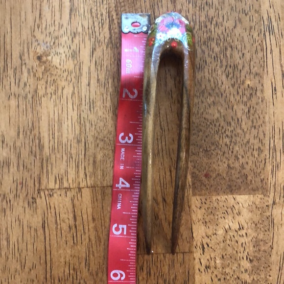 Ash Wood Hair fork Hairpin - Picture 4 of 8